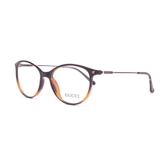 عینک تمام فریم پروانه ای زنانه مردانه کائوچویی فلزی GUCCI-9501